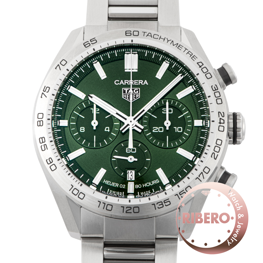 タグホイヤー カレラ キャリバー ホイヤー02 スポーツクロノグラフ CBN2A10.BA0643