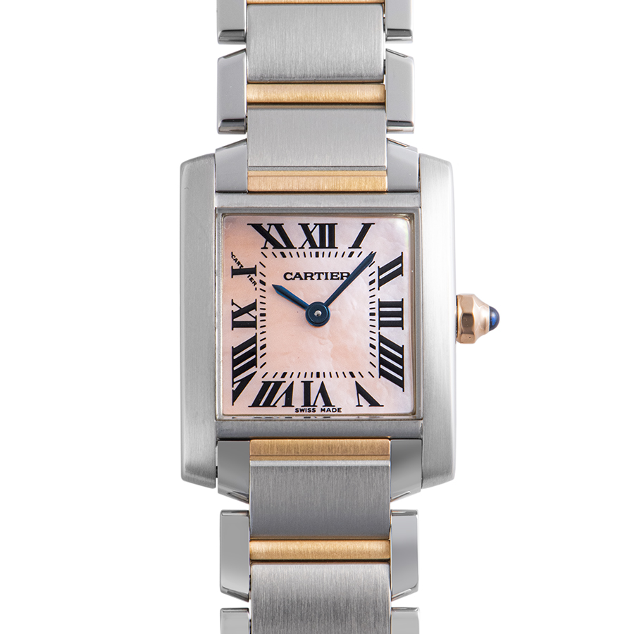 カルティエ タンクフランセーズSM W51027Q4 SS/PG