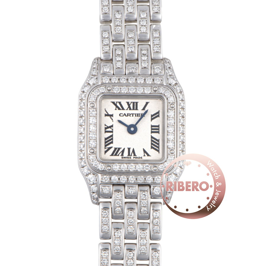 カルティエ ミニパンテール WF3210FK フルダイヤモンド
