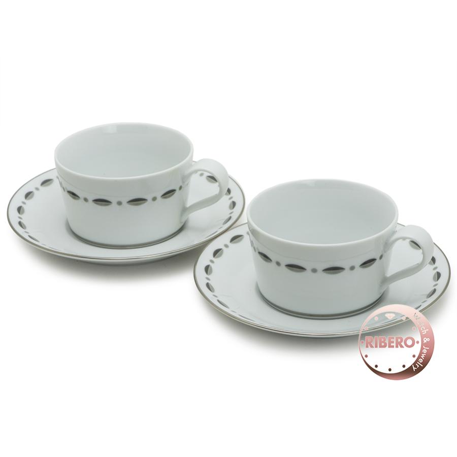 ティファニー ペアカップ＆ソーサー グラマシ―