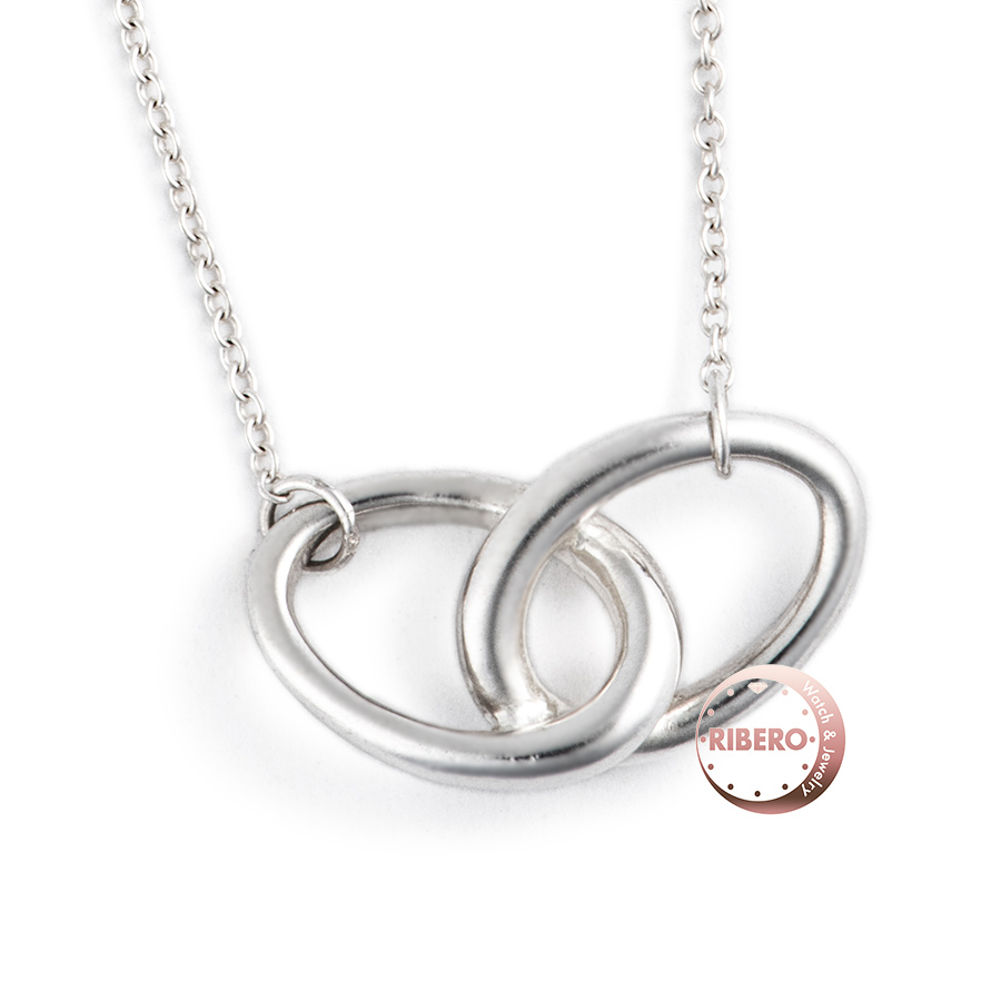 ティファニー ダブルループペンダント ネックレス