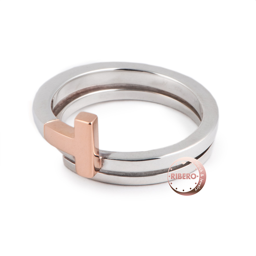 ティファニー ティファニーT スクエアラップ リング 14号