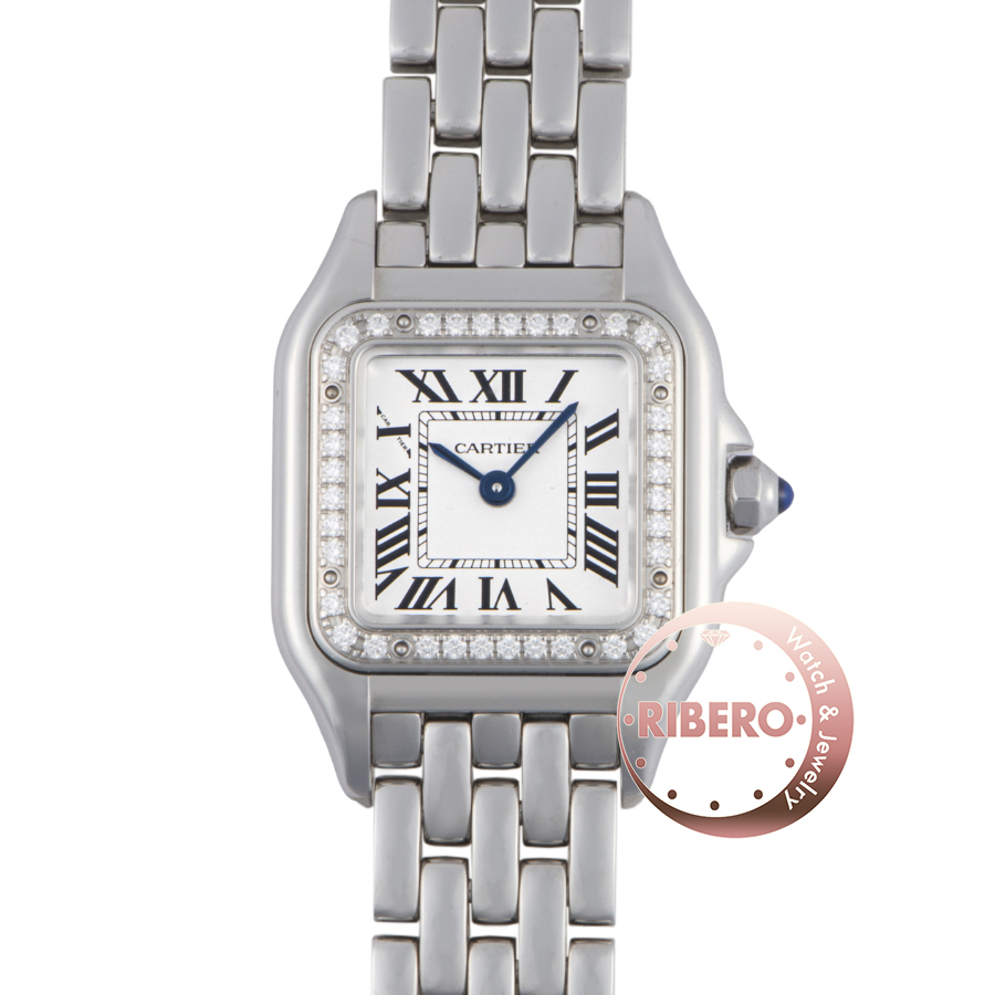 カルティエ パンテール ドゥ カルティ SM CRW4PN0007 ベゼルダイヤ