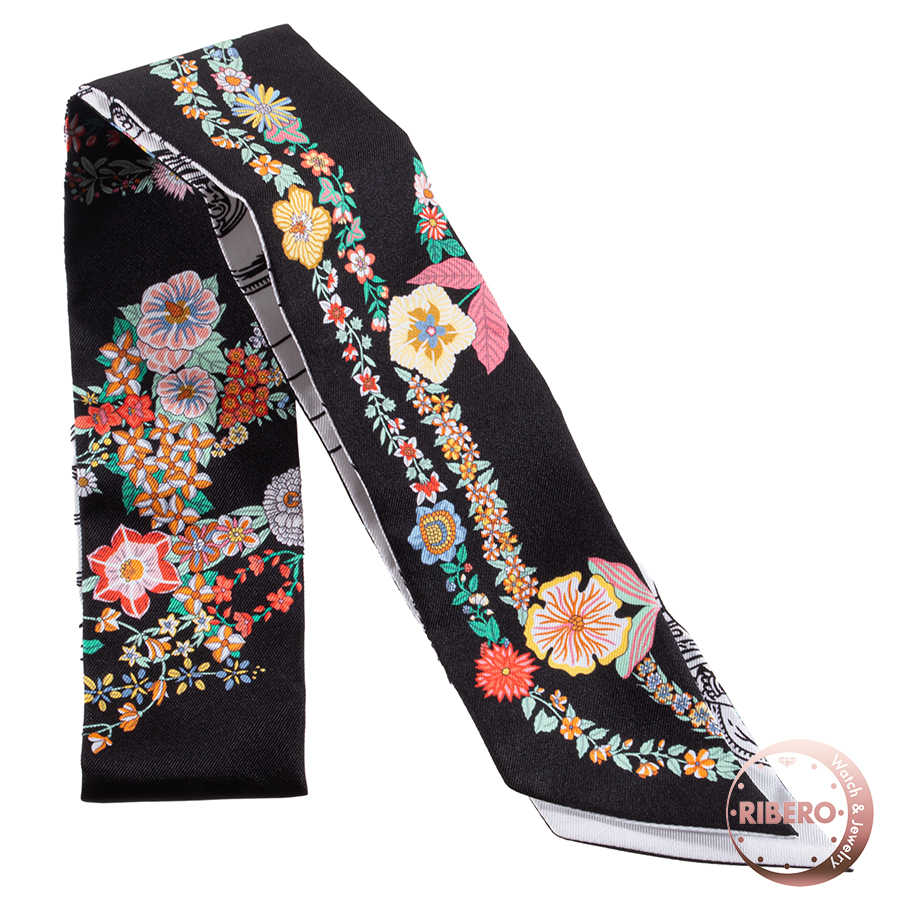 エルメス Brides de Gala en Fleurs ブリッド ドゥ ガラ アン フルール＆アイライナー ツイリー