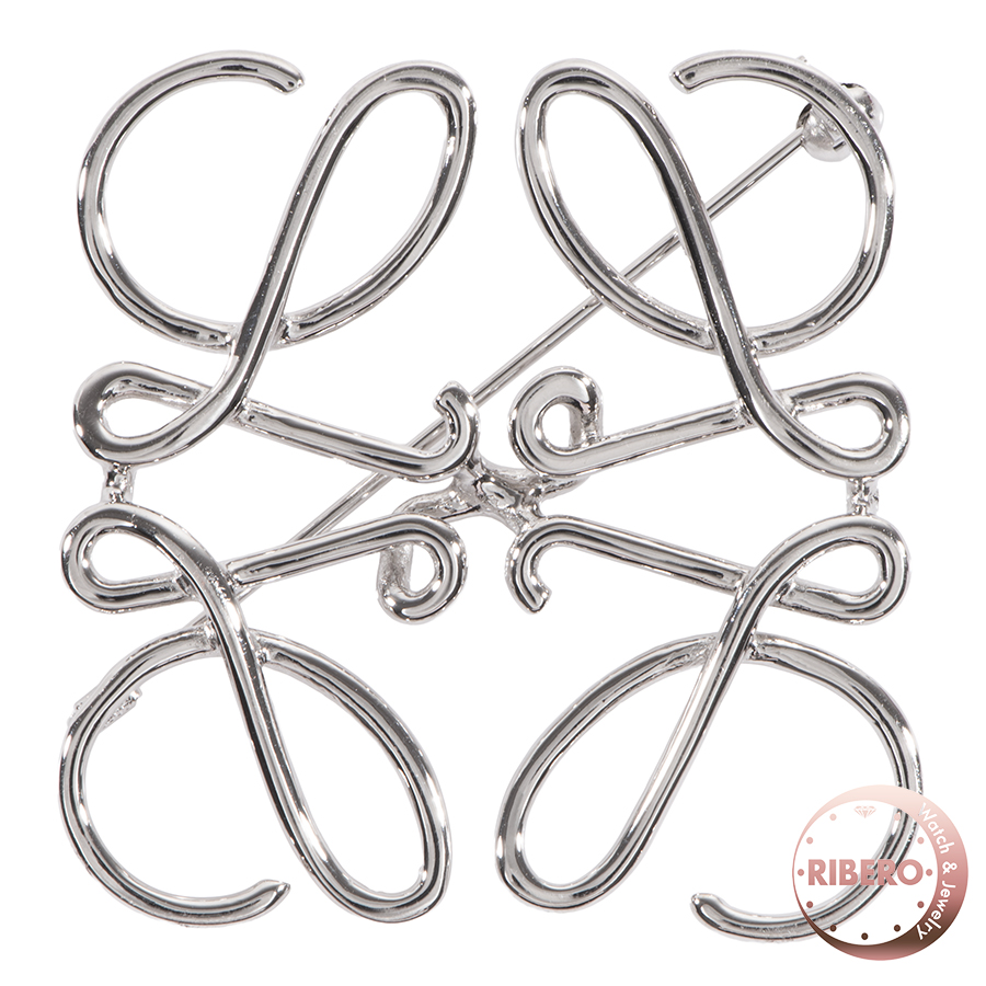 ロエベ アナグラム ブローチ