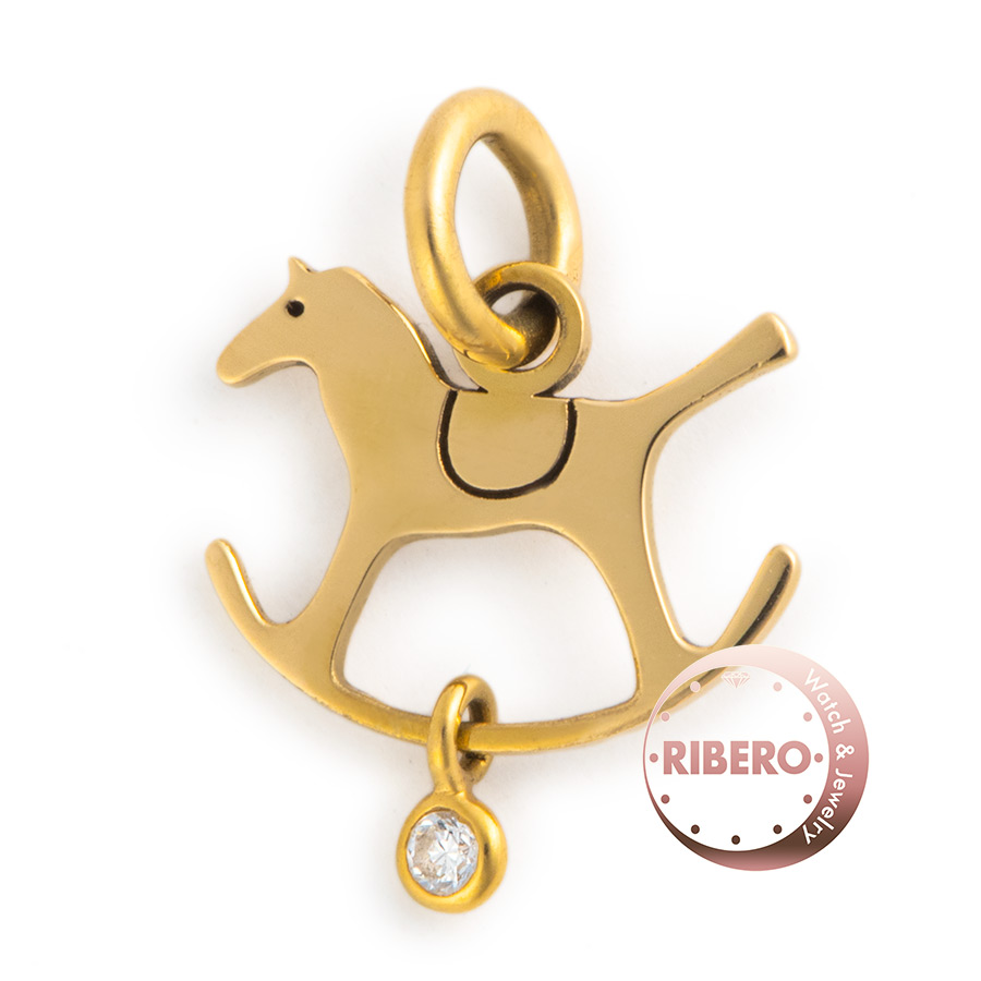 エルメス ダダ チャーム 1Pダイヤ ペンダントトップ