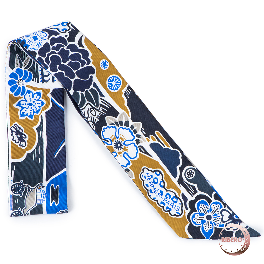 エルメス ツイリー BINGATA 紅型