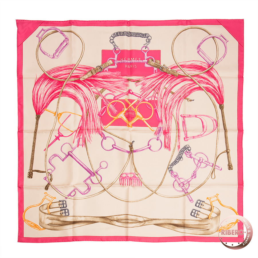 エルメス Projets Carres au Crayon カレ・プロジェクト・オ・クレヨン スカーフ