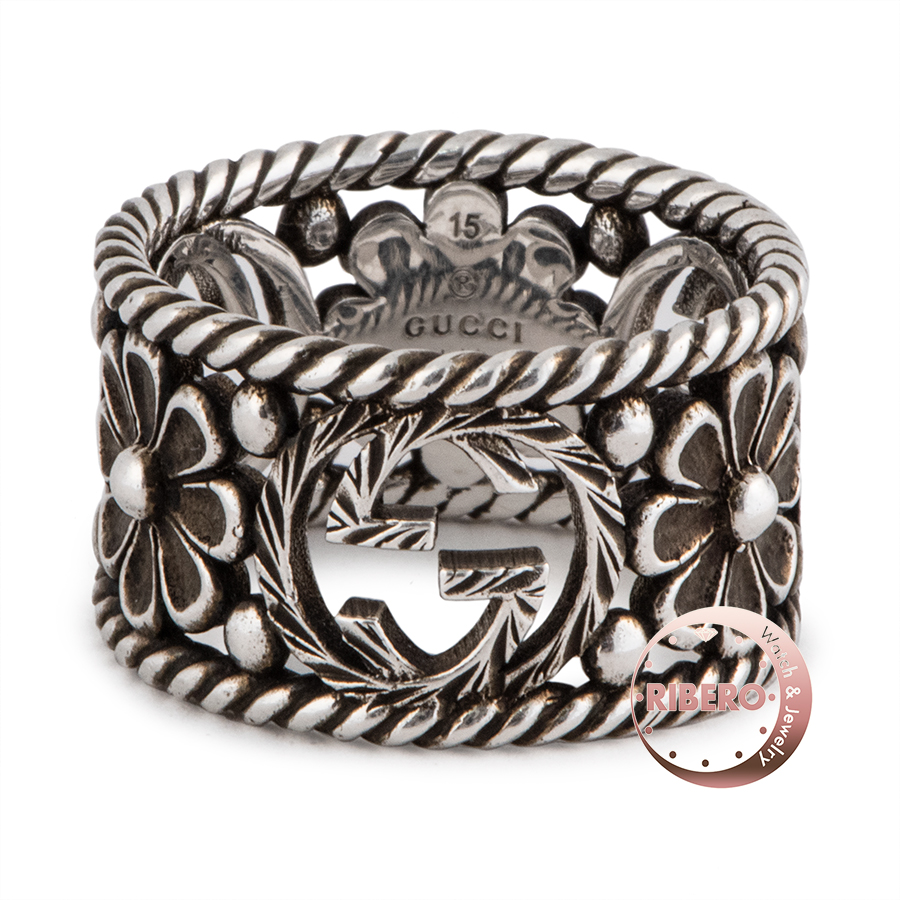 グッチ インターロッキングG リング 14号