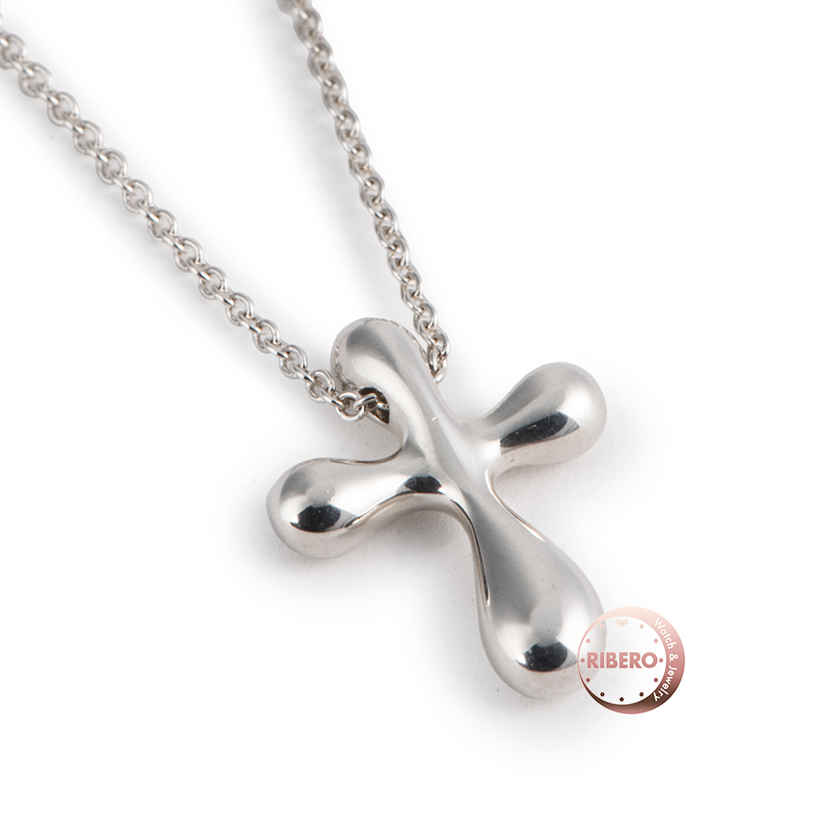 ティファニー エルサ・ペレッティ クロス ネックレス