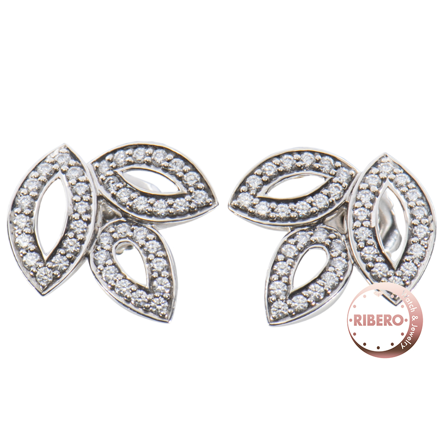 ハリーウィンストン リリークラスター ミニ イヤスタッズ ピアス