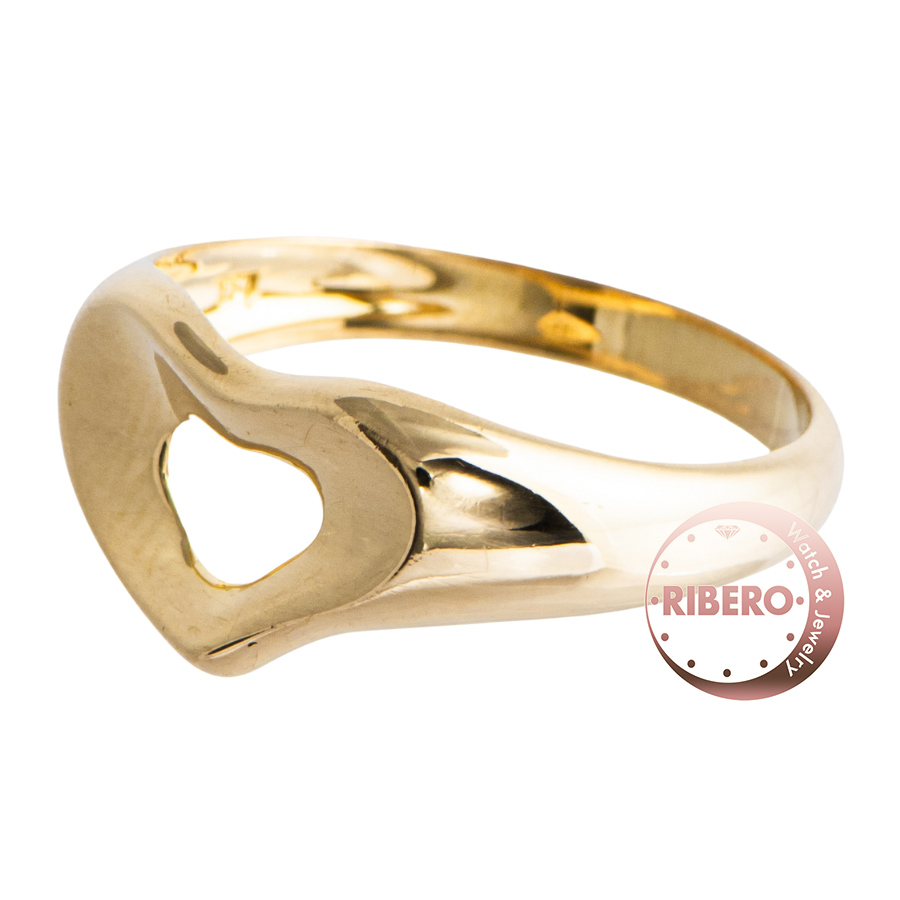 ティファニー オープンハート リング 12号