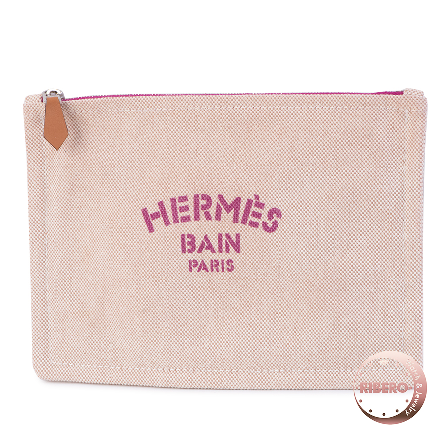 エルメス YACHTING FLAT/ヨッティングフラットポーチPM