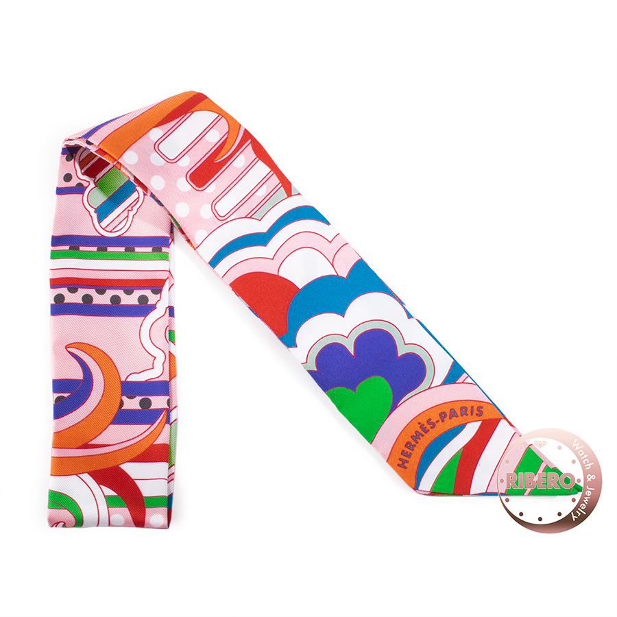 エルメス ツイリー Faubourg Rainbow フォーブルレインボー