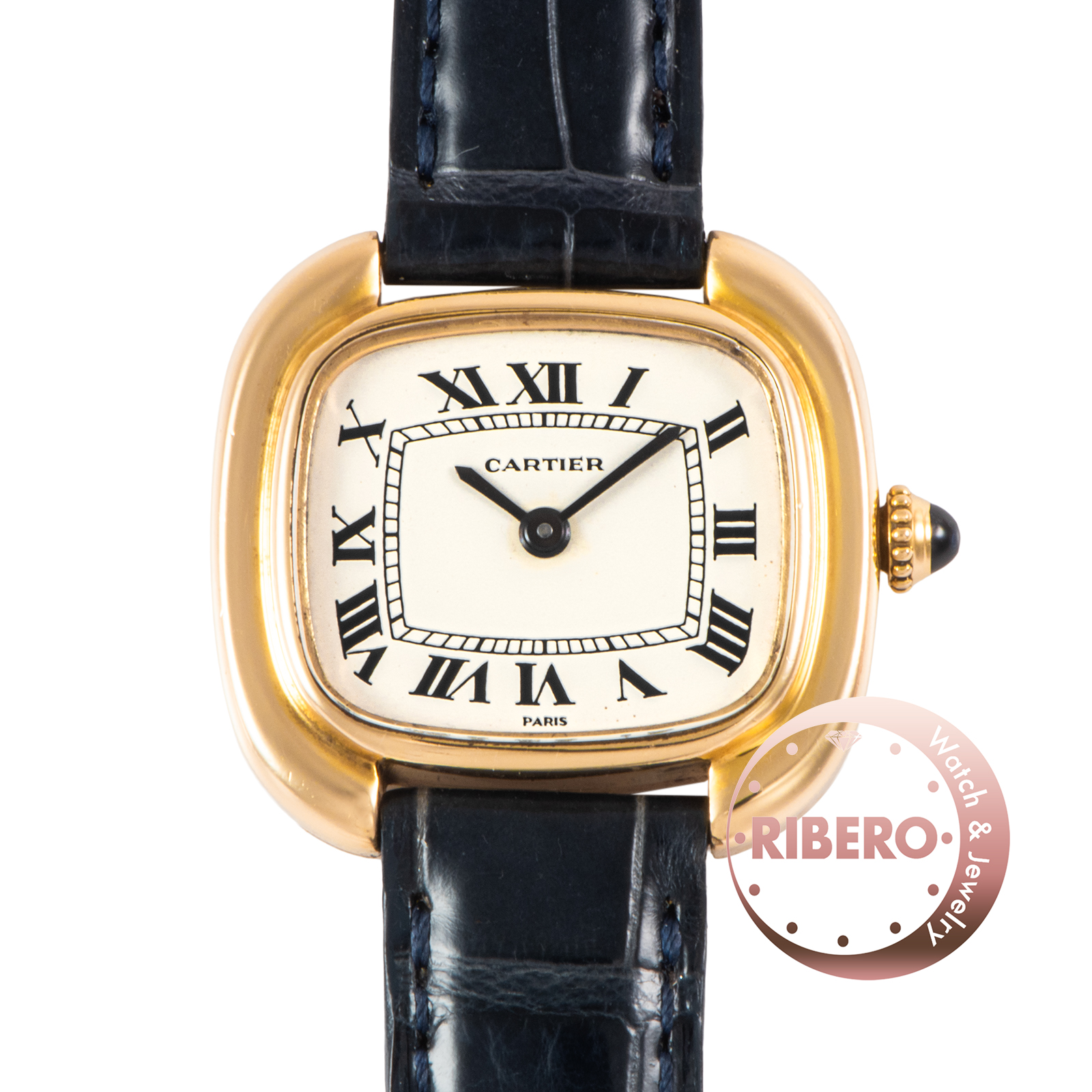 カルティエ ゴンドーロ スクエアSM 78085 Paris Letter
