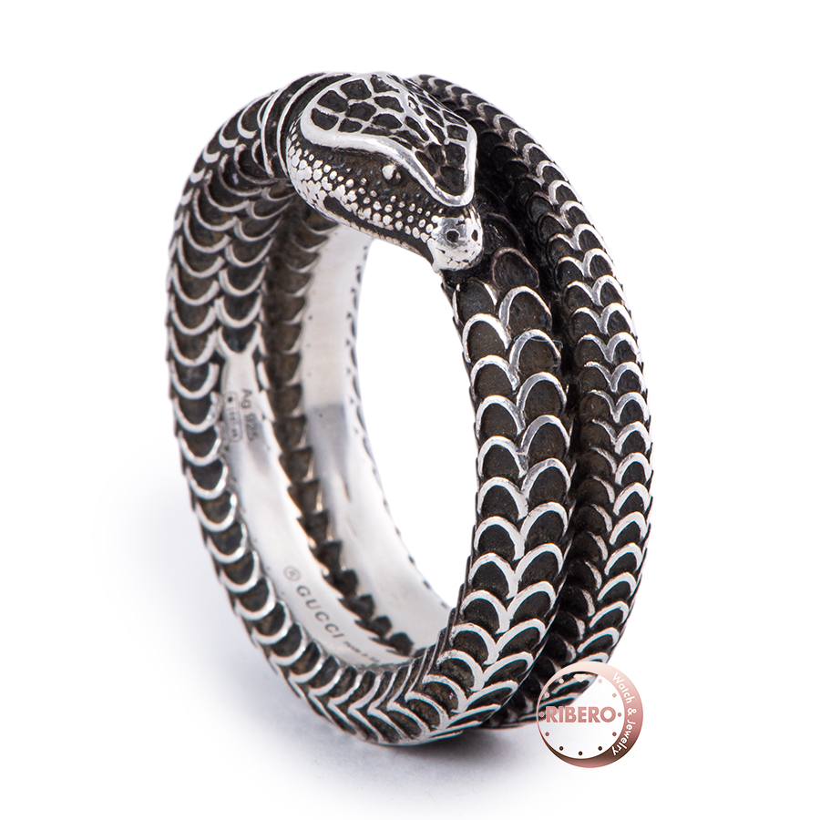 グッチ ガーデン スネーク リング 15号