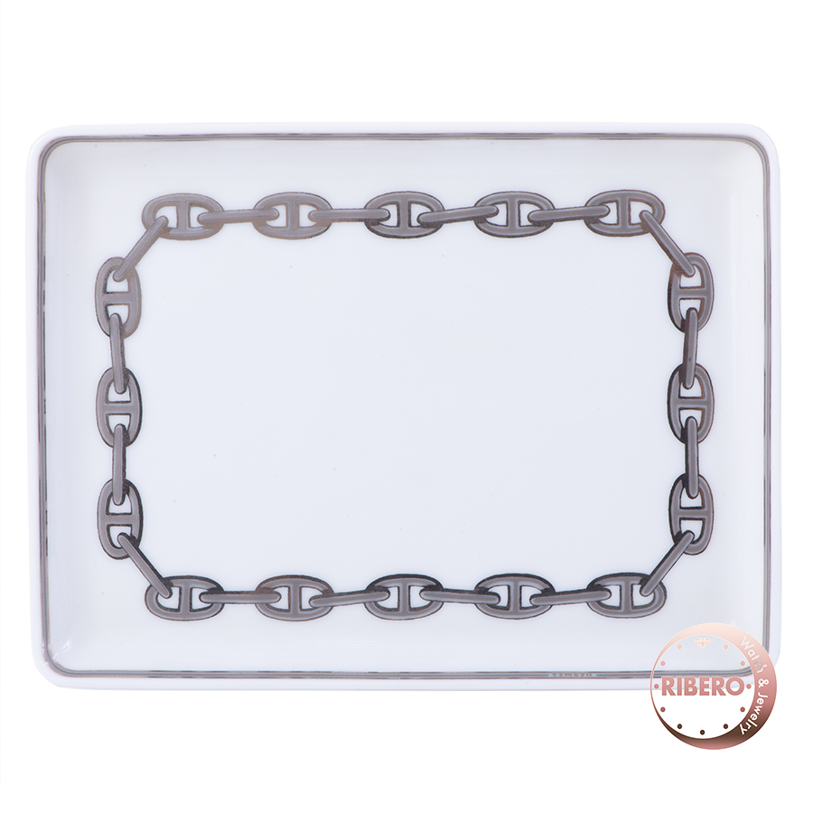 エルメス スクエアプレート シェーヌダンクル