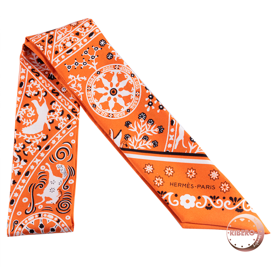 エルメス ツイリー Peuple du Vent 風の民 バンダナ