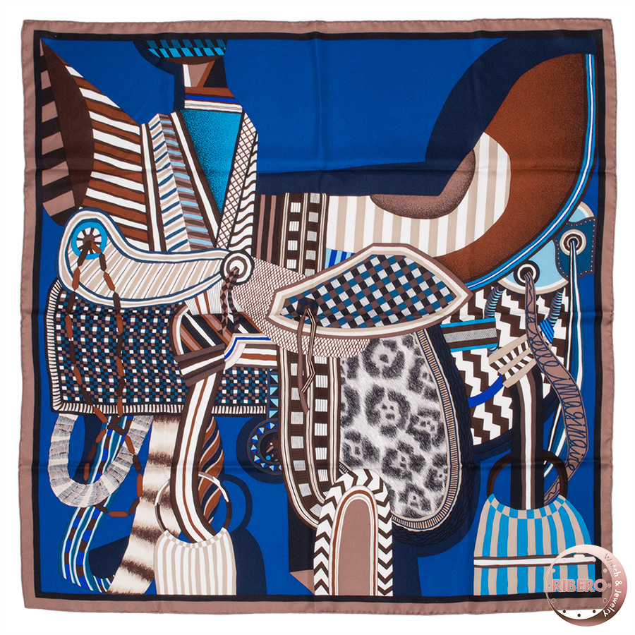 エルメス カレ90 La Selle Imaginaire 空想の鞍 スカーフ