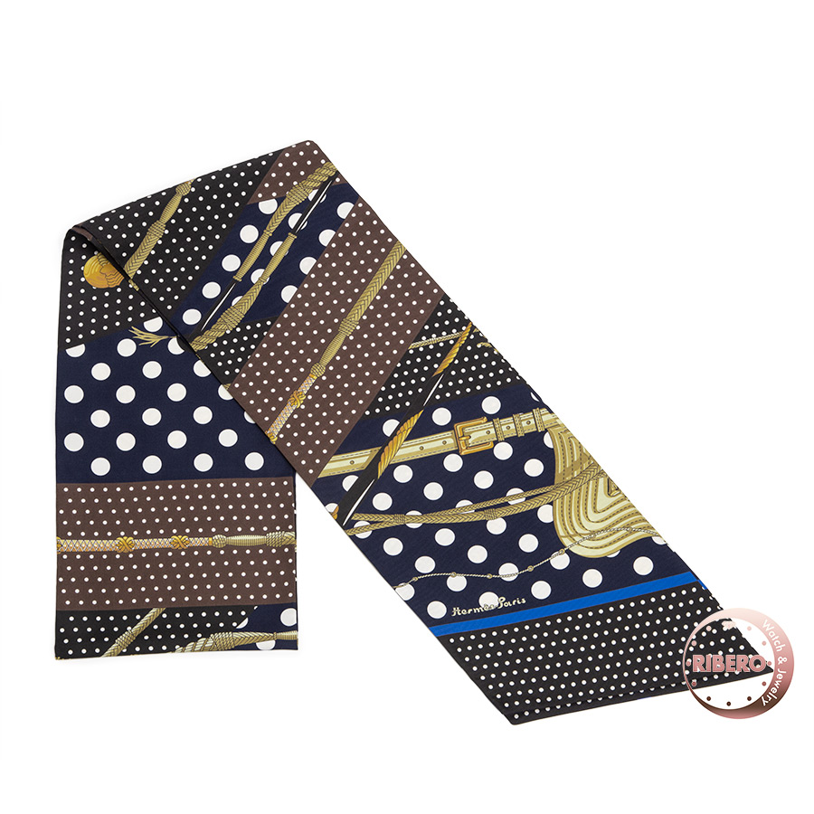 エルメス ツイリー マキシツイリー Clic-Clac a Pois クリック・クラック・ドット