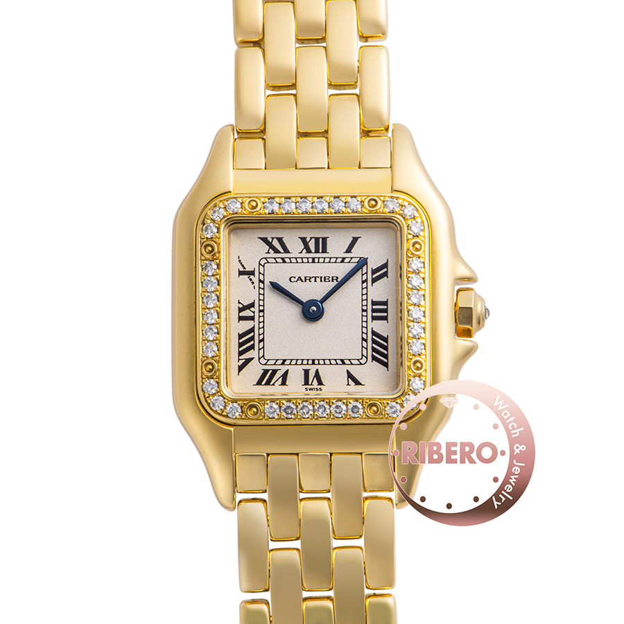 カルティエ パンテールSM ベゼルダイヤ