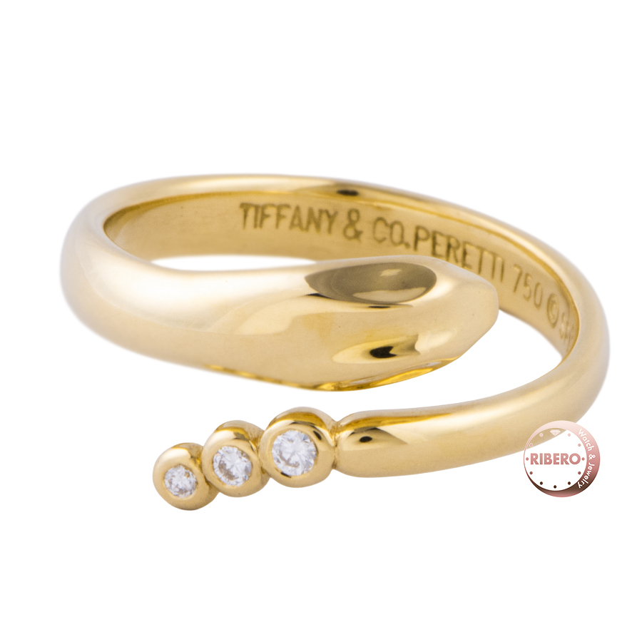 ティファニー エルサペレッティ スネークリング リング・指輪 11号