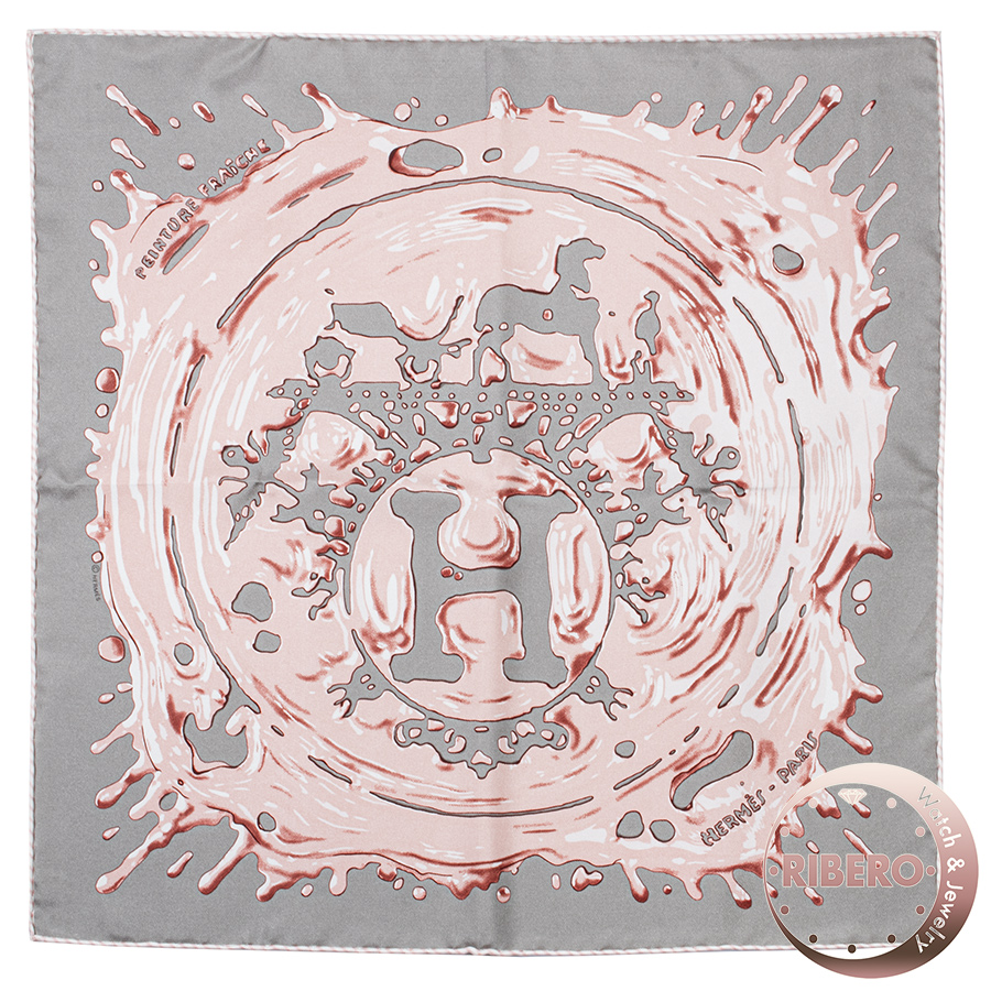 エルメス ガヴロッシュ Peinture Fraiche ペンキ塗りたて スカーフ