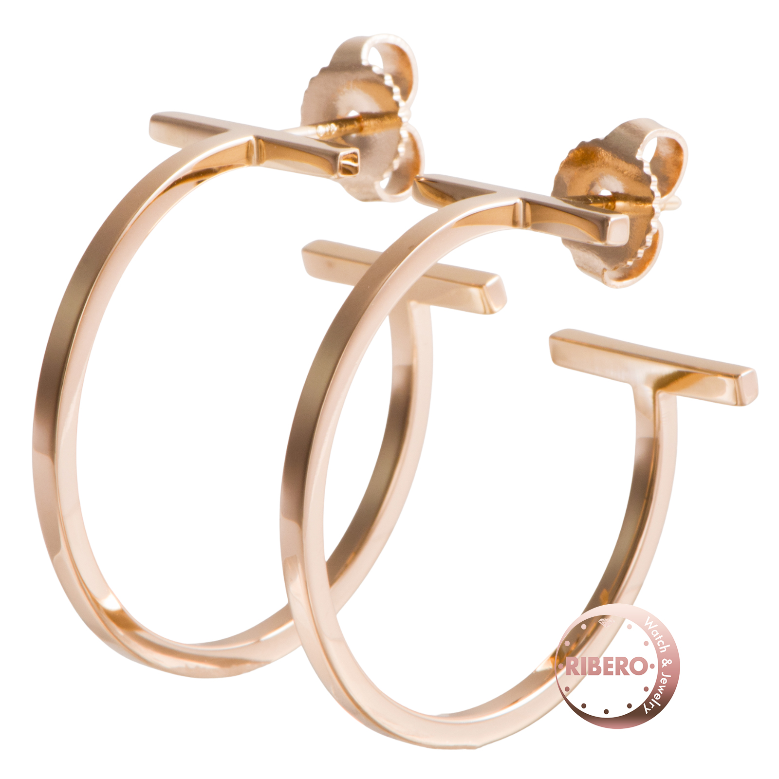 ティファニー ティファニーT ワイヤー フープ ピアス