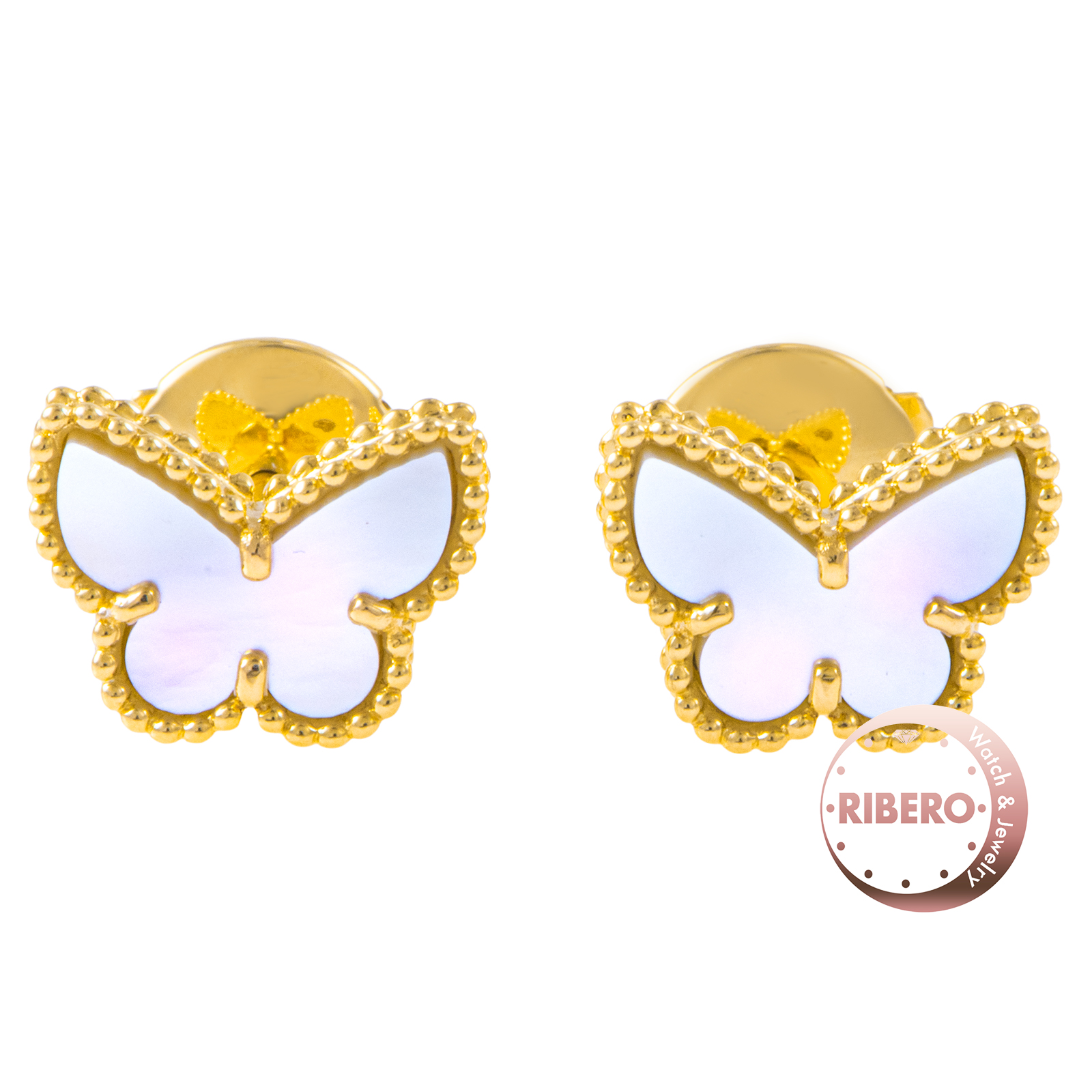 ヴァンクリーフ＆アーペル スウィート パピヨン ピアス VCARN5JM00