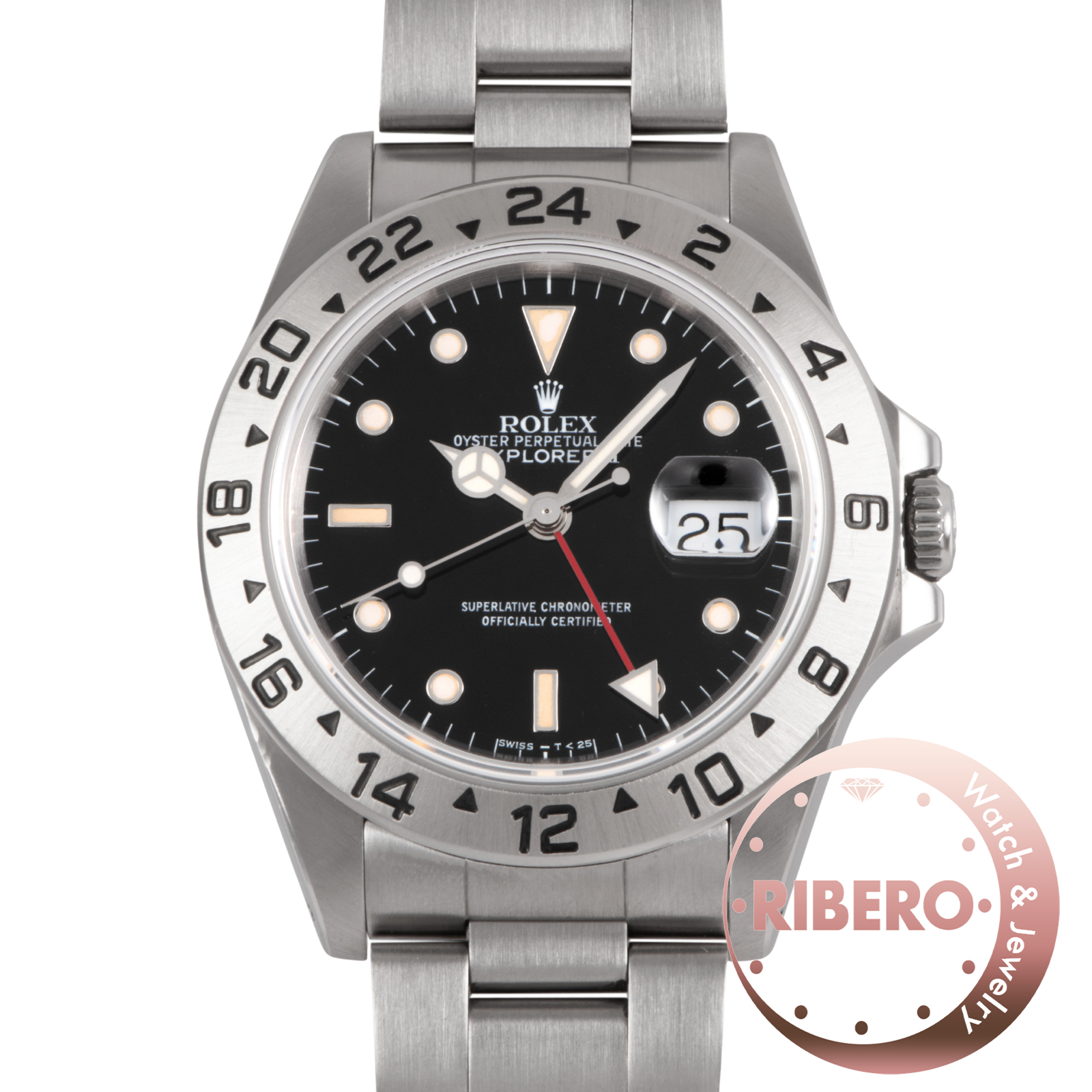 ロレックス エクスプローラー2 16570 L番 「Tip dot second」 Tritium パティーナ 