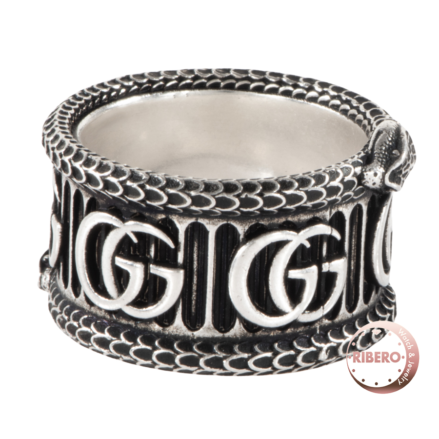 グッチ ダブルG スネーク リング 19号