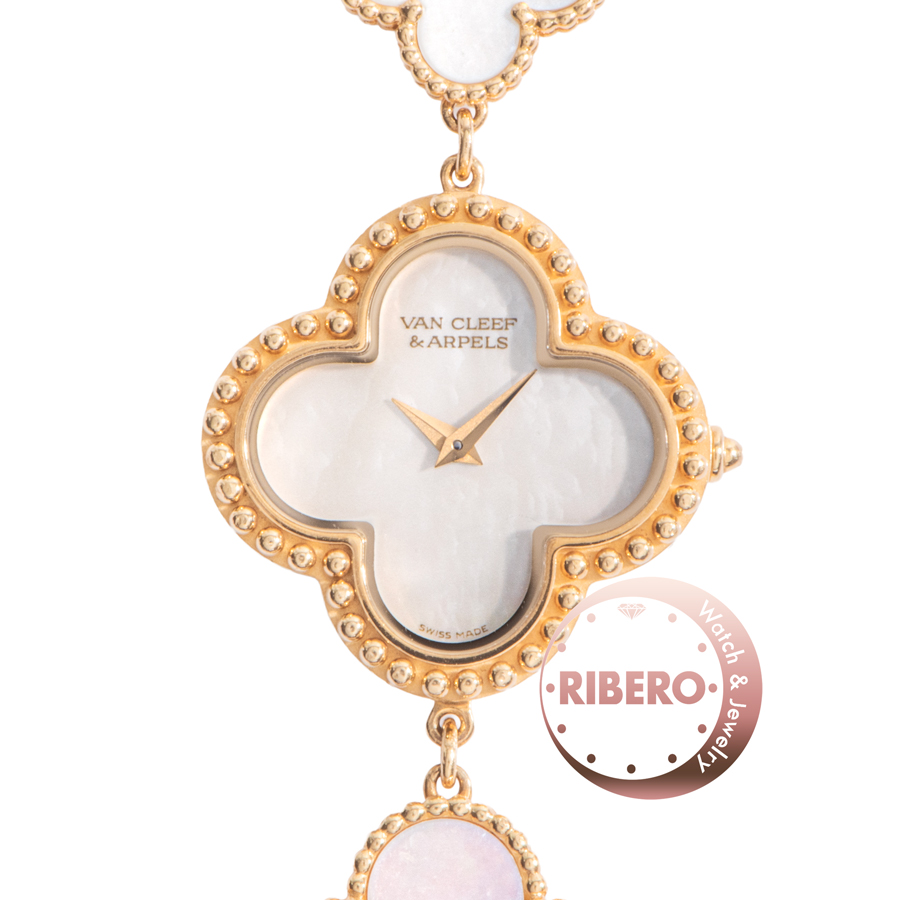 ヴァンクリーフ＆アーペル ヴィンテージ アルハンブラ ブレスレット ウォッチ VCARO40T00