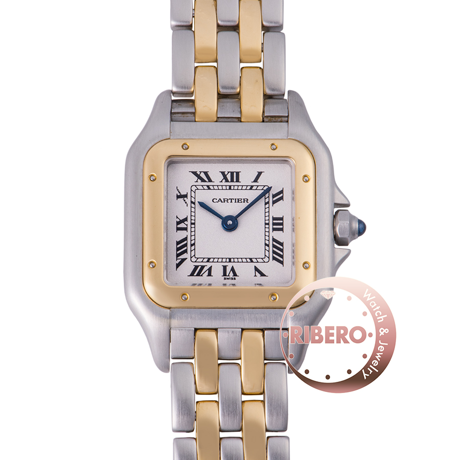 カルティエ パンテールSM 2ロウ W25029B6