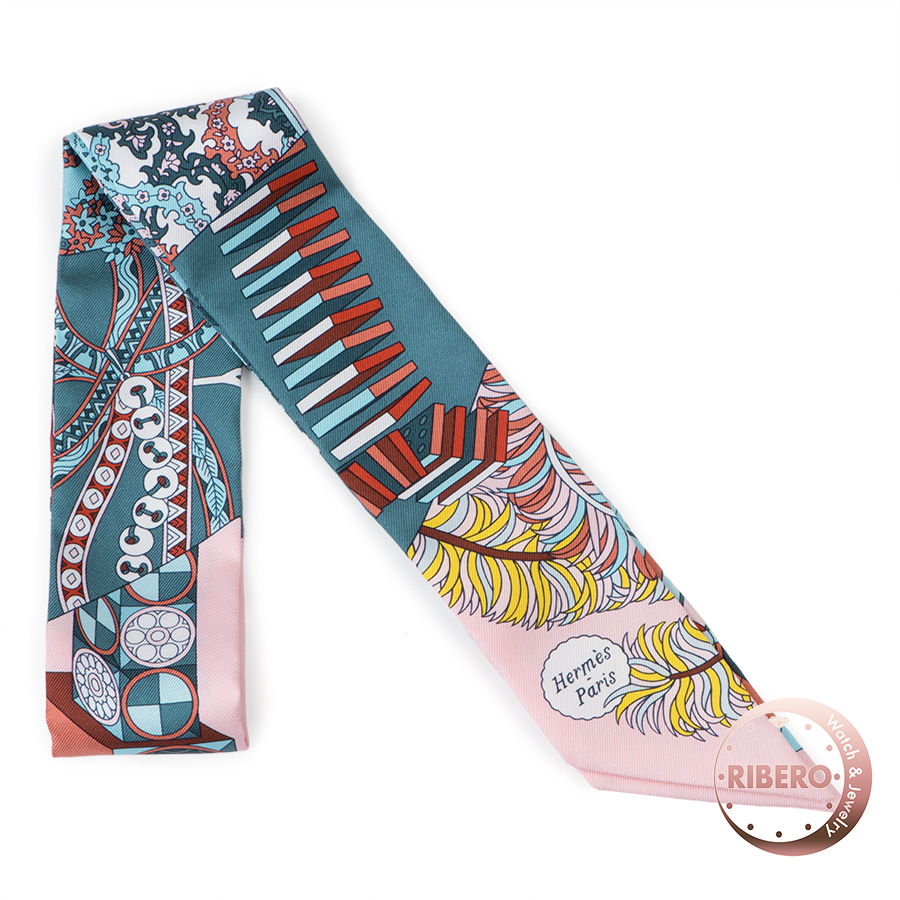 エルメス ツイリー De L'Ombrelle Aux Duels 杖傘と決闘