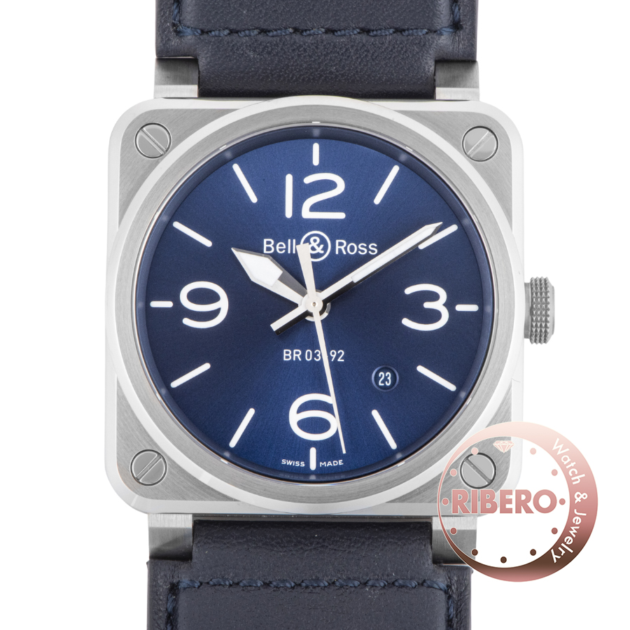 ベル＆ロス ブルースティール BR03-92-BLU-ST/SCA