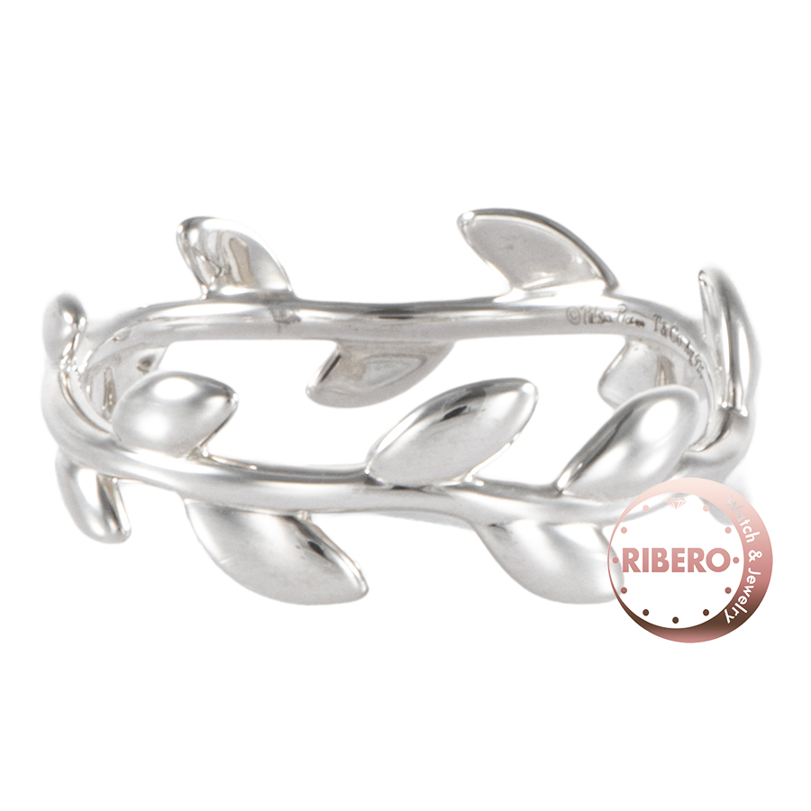 ティファニー オリーブリーフ バンド リング 12号