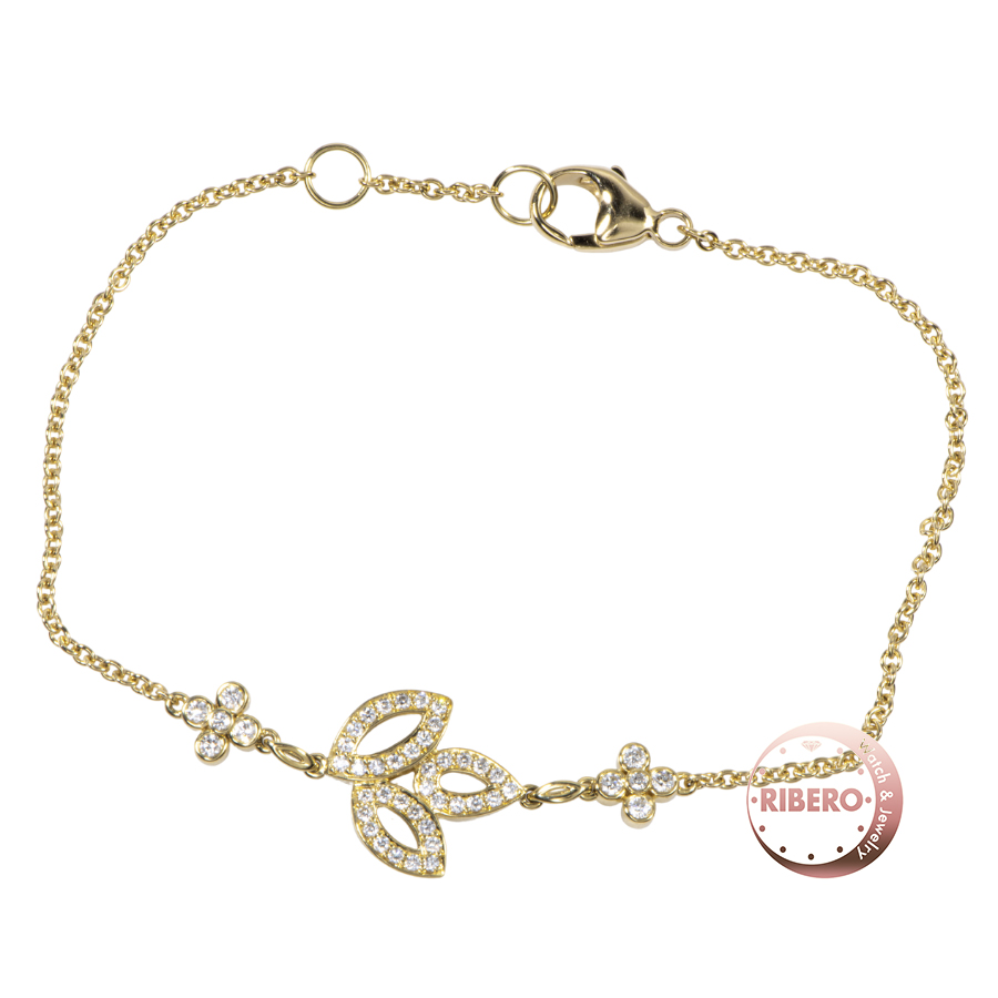 ハリーウィンストン リリークラスター ミニ ブレスレット