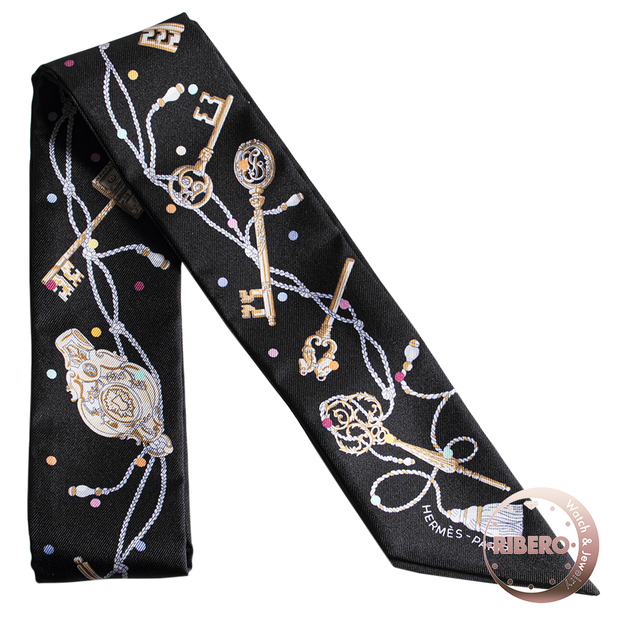 エルメス ツイリー Les Cles a Pois レ・クレ・ア・ポア