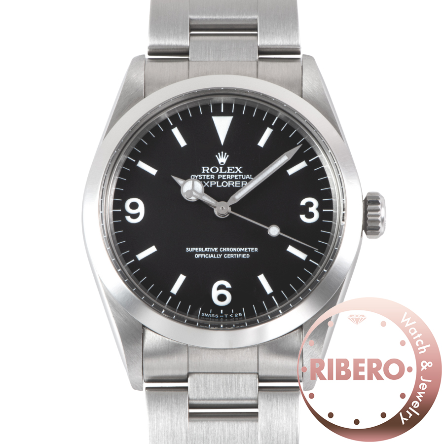 ロレックス エクスプローラー 1016 1976年製 ルミノバ夜光 純正本体ケース交換 ALL NEW
