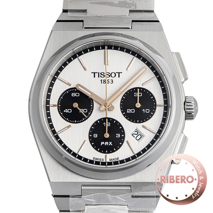 ティソ PRX オートマティック クロノグラフ T137.427.11.011.00