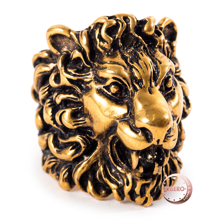 グッチ ライオンヘッド リング 13号