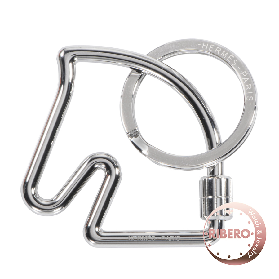 エルメス Porte-cles cheval シュバル キーリング