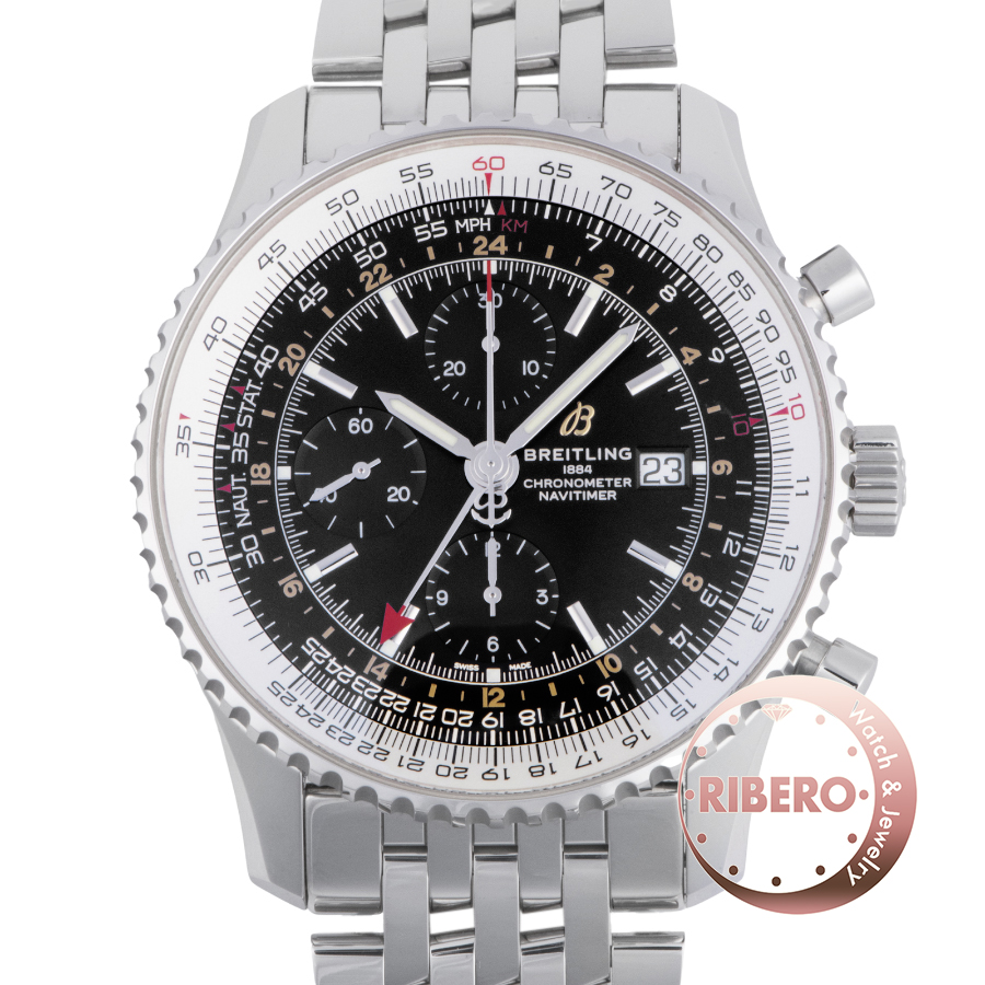ブライトリング ナビタイマーワールド A24322
