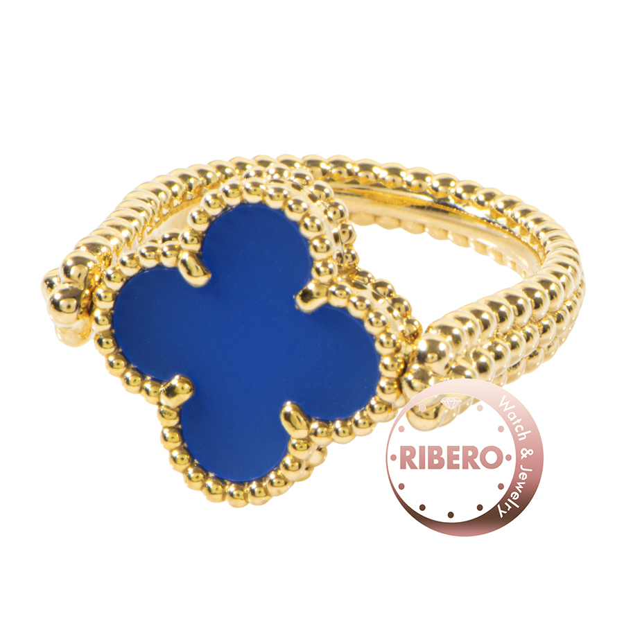 ヴァンクリーフ＆アーペル アルハンブラ リバーシブル リング 14号