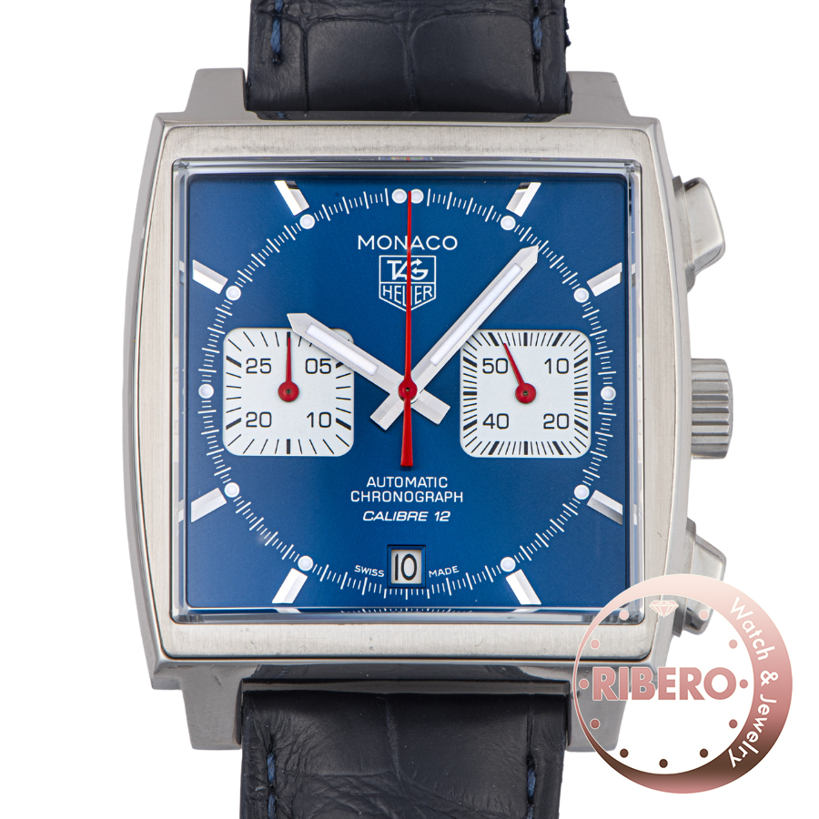 タグホイヤー モナコ クロノ キャリバー12 スティーブマックィーン CAW2111.FC6183