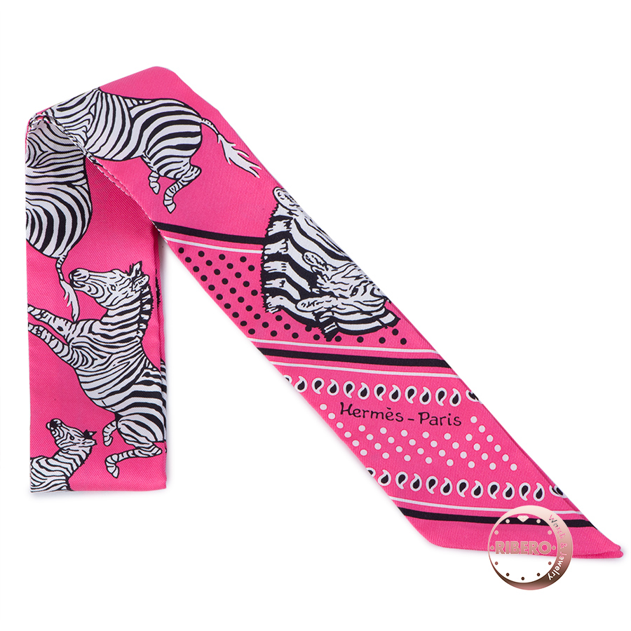 エルメス ツイリー Les Zebres Bandana ゼブラ バンダナ