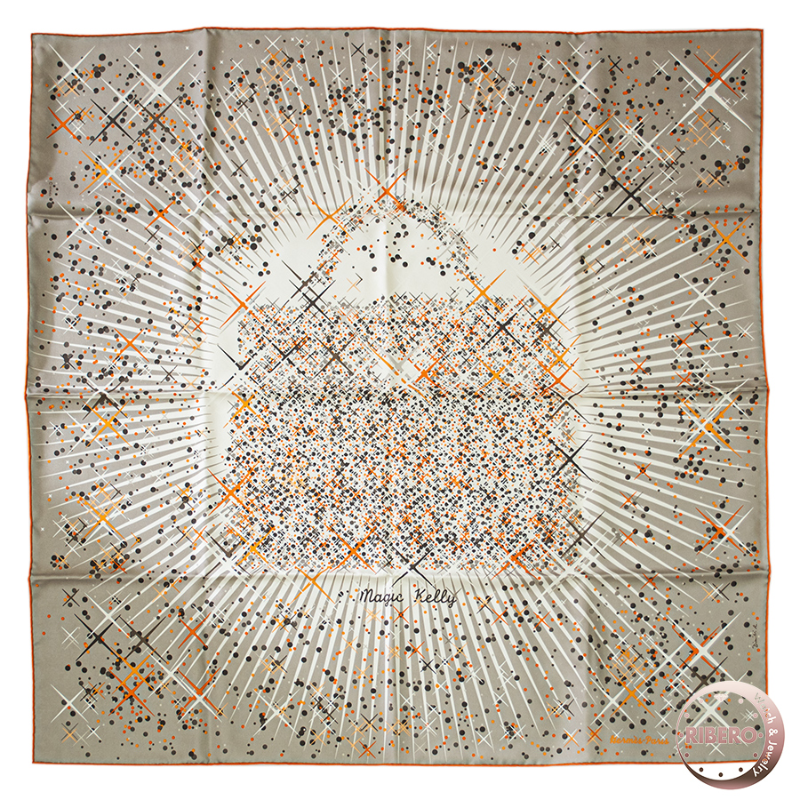 エルメス カレ90 Magic Kelly マジック ケリー スカーフ