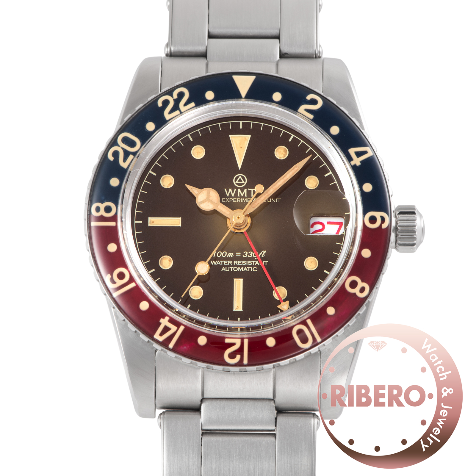 WMT Watch Panton MKII Brown Dial Aged Edition