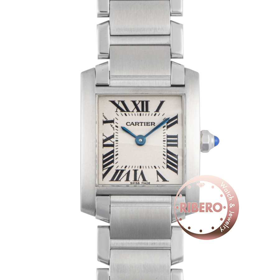 カルティエ タンクフランセーズSM W51008Q3