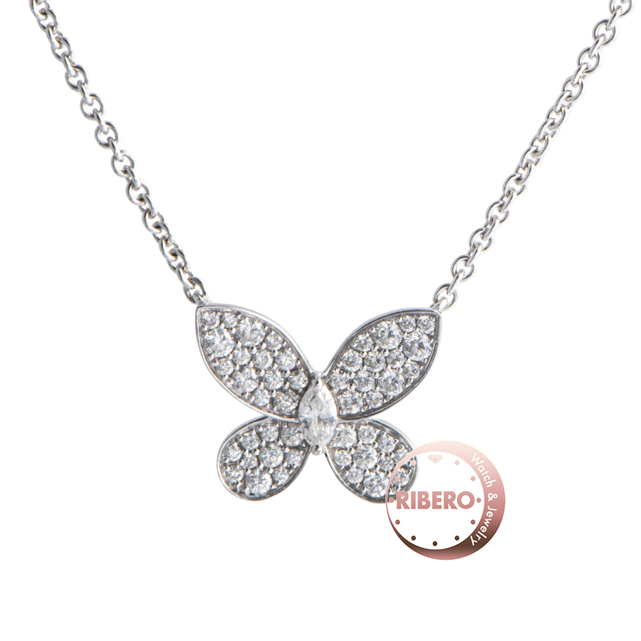 グラフ バタフライ パヴェ バタフライ ダイヤモンド ミニ ペンダント